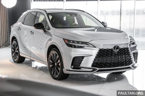 Lexus RX 500h F Sport Special Edition in Malaysia – RM512,888; 50 units only; exclusive design touches