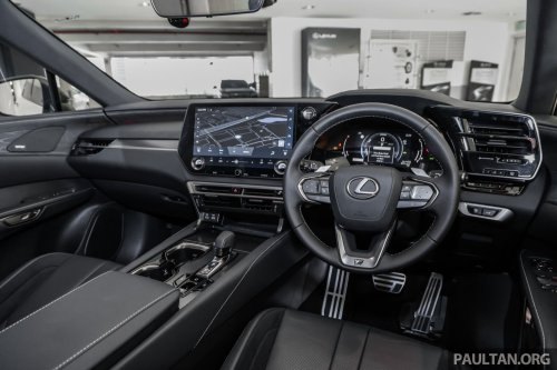 Lexus RX 500h F Sport Special Edition in Malaysia – RM512,888; 50 units only; exclusive design touches