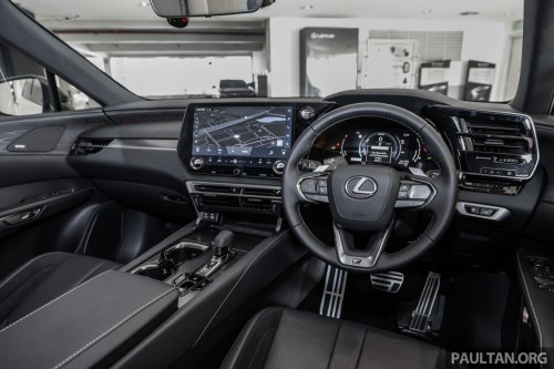 Lexus RX 500h F Sport Special Edition in Malaysia – RM512,888; 50 units only; exclusive design touches