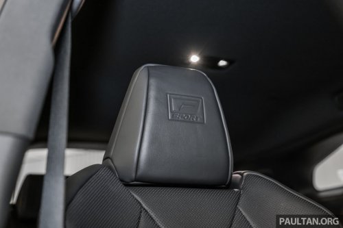 Lexus RX 500h F Sport Special Edition in Malaysia – RM512,888; 50 units only; exclusive design touches