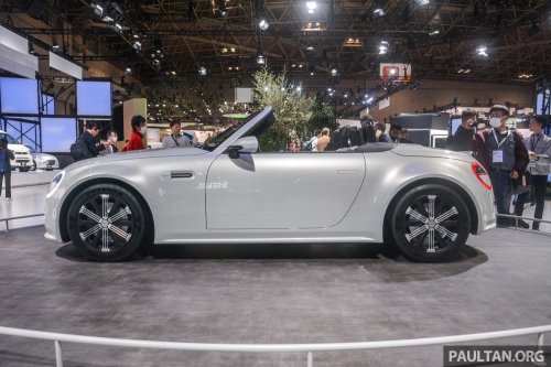 Daihatsu K-Open remains a kei car – drops larger size and 1.3L idea, but will be FR; Akio Toyoda to sign it off