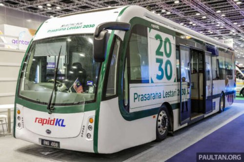 Rapid Bus to get 250 EV buses in Penang, KL this year
