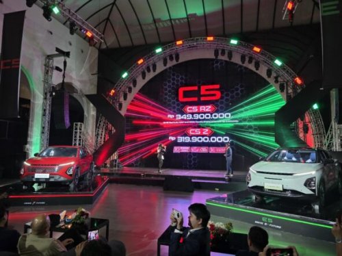 Chery Banting Harga C5 dan E5 Facelift, Turun Sampai Rp 100 Jutaan