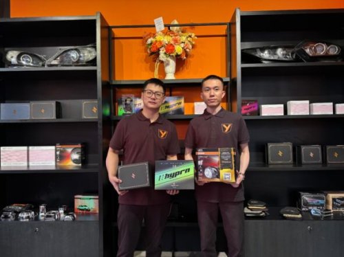 Yoong Motor Buka Cabang ke-87, Siapkan Lampu Khusus Mobil EV