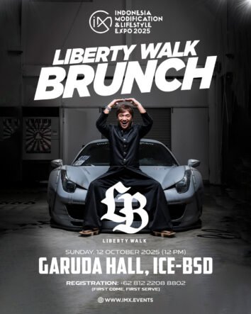 Liberty Walk Brunch Eksklusif IMX 2025: Kesempatan Langka Bertemu Wataru Kato & Tim