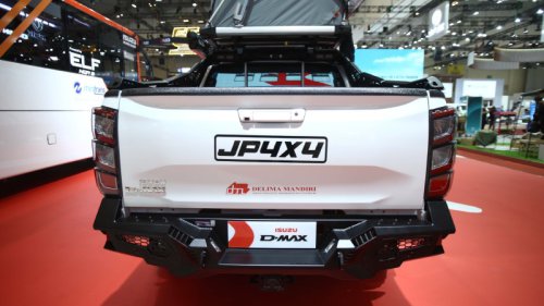 Modifikasi Isuzu D-Max Jadi Pemikat Booth Isuzu di GIIAS 2025