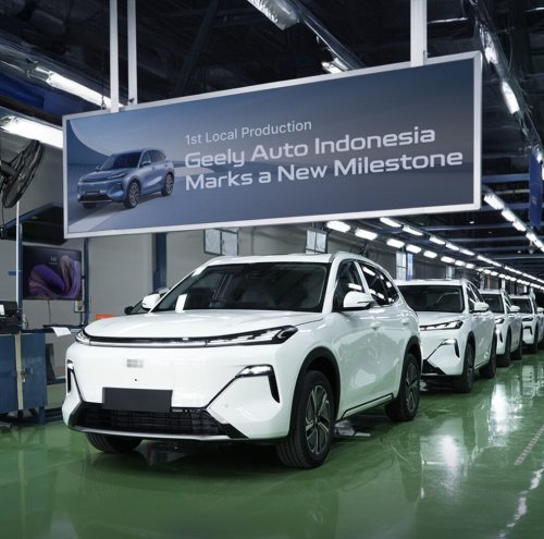 Geely, Geely Resmi Dirakit Lokal di Indonesia, Nebeng di Pabrik Handal