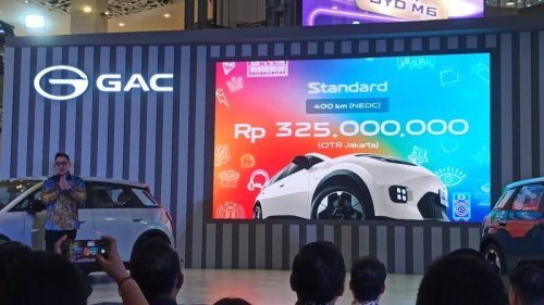 GAC Aion, GAC, GAC Indonesia, Aion, Aion UT, GAC Indonesia Rilis Harga Aion UT, Paling Murah Rp 325 Jutaan