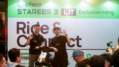 Ofero Gelar Riding Bareng Komunitas Sepeda Listrik Stareer 3 Lit
