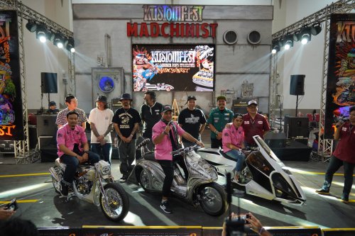 Honda, Honda Stylo160 Modif Ini Bakal Mejeng di Mooneyes Yokohama 2025