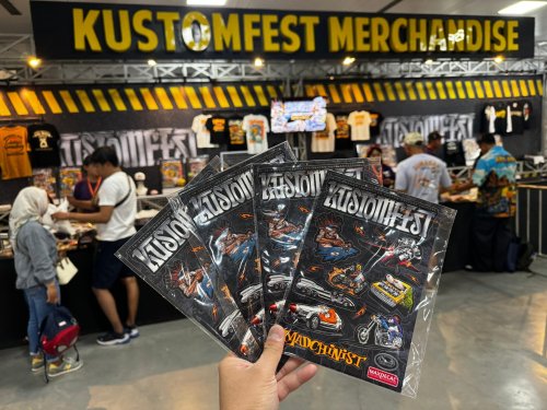 Stiker MaxDecal Masuki Ranah Kustom Kultur Indonesia di KUSTOMFEST 2025