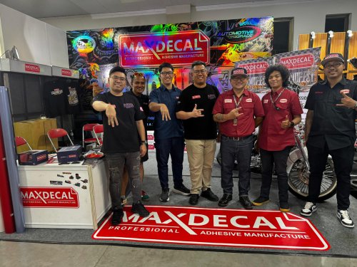 Stiker MaxDecal Masuki Ranah Kustom Kultur Indonesia di KUSTOMFEST 2025