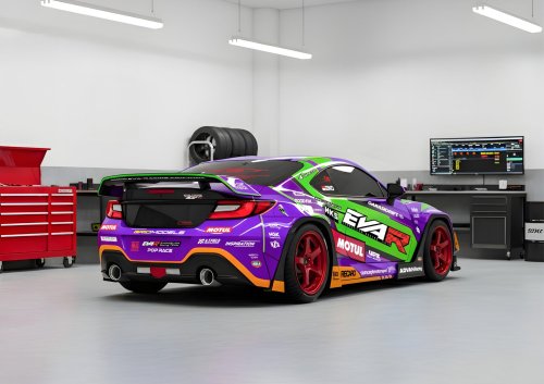Garasi Drift Kolaborasi dengan Evangelion Racing, Hadir Perdana di IMX 2025