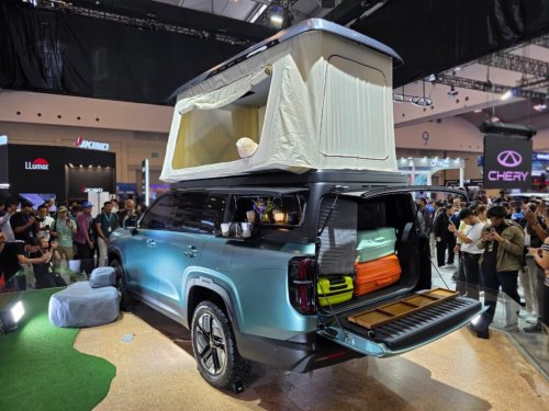 SUV Hybrid Konsep Chery X Debut Perdana di GJAW 2025
