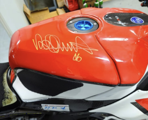 Motor Yamaha Pemilik Cargloss Jadi Support Valentino Rossi di Mandalika