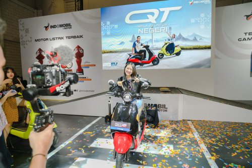 Harga Indomobil eMotor QT dan QT Pro Resmi di IIMS 2026, Jarak Tempuh hingga 135 Km