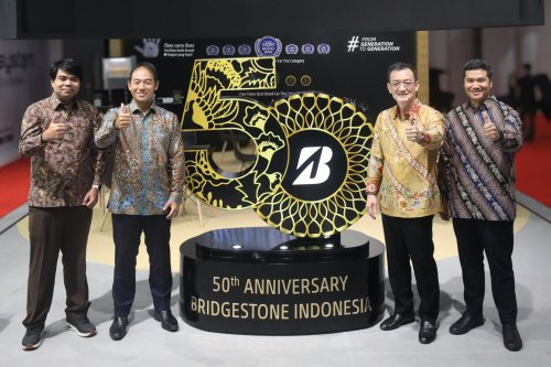 Bridgestone Indonesia 50 Tahun, Pamerkan Ban Terbaru dan Edukasi di IIMS 2026