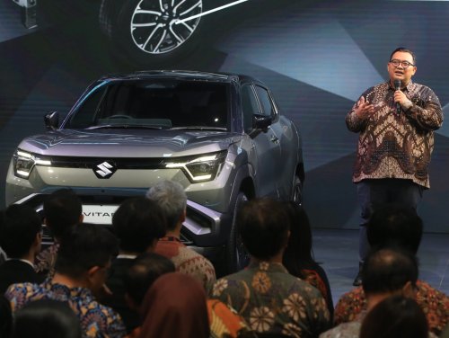 Suzuki , Suzuki Vitara, Suzuki e Vitara, Suzuki e VITARA, Mobil Listrik Pertama Suzuki di Indonesia Mulai Rp 700 Jutaan