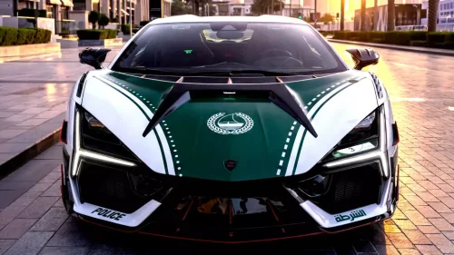 Mobil Polisi Dubai Punya “Monster” 1.001 Hp, Lamborghini Revuelto Mansory