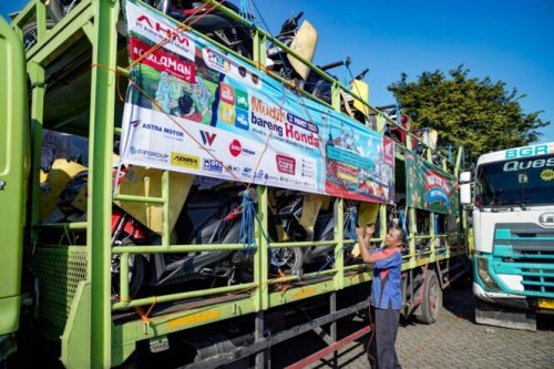 Ribuan Konsumen Honda Ikut Mudik Gratis ke Jawa Tengah