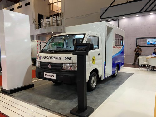 Suzuki , Dari Mobil MBG Sampai Angkot, Ini Deretan Karoseri Mobil Niaga Suzuki di GIICOMVEC 2026