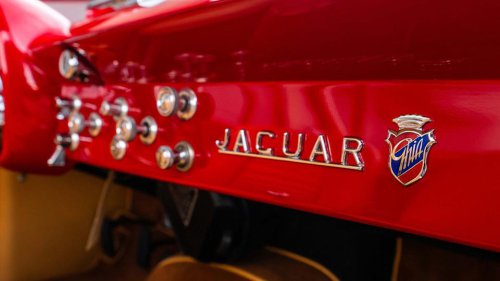 A 1956 Jaguar XK140 SE Ghia in Photos