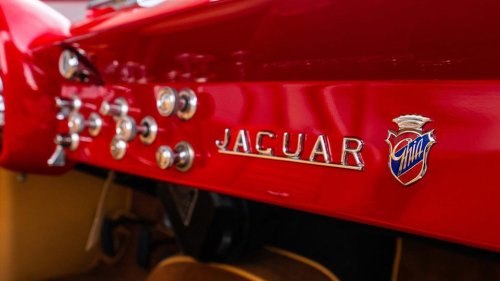 A 1956 Jaguar XK140 SE Ghia in Photos