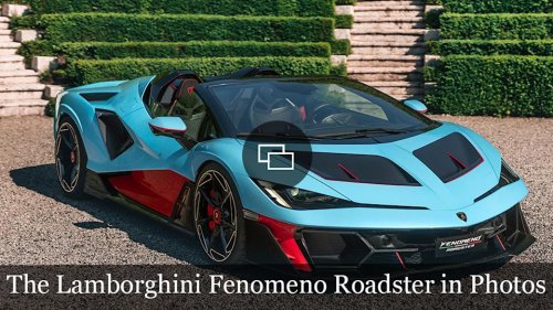 Lamborghini’s New Fenomeno Roadster Is the Marque’s Most Powerful Open-Top Supercar Yet