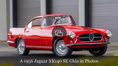 This Ultra-Rare 1956 Jaguar Was Owned by Actor Ricardo Montalbán. Now It’s up for Grabs.