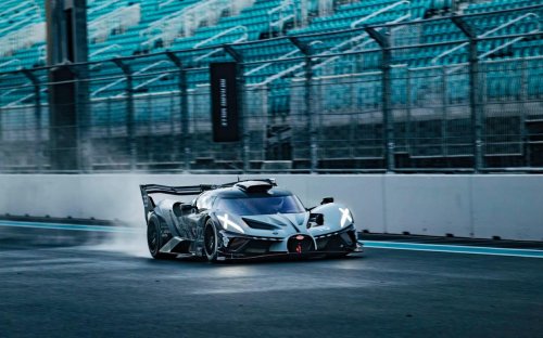 The Bugatti Bolide Is a Race Simulator for Billionaires