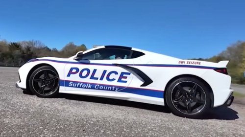 The Best Way To Prevent Drunk Driving Is To Use Confiscated Corvettes To Promote Awareness Says Long Island Police