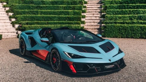 New Lamborghini Fenomeno Roadster Is A 15 Unit V12 Hybrid Hypercar