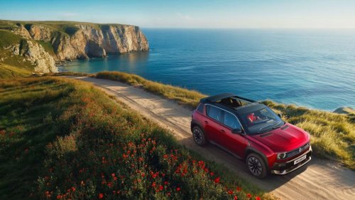 Renault, Renault 4 E-Tech Electric Gets Folding Roof For Open-Air EV Driving