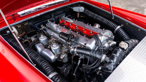A 1956 Jaguar XK140 SE Ghia in Photos