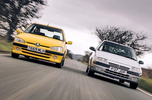 Peugeot 106 GTi vs Citroën Saxo VTS: 90s hot hatch showdown