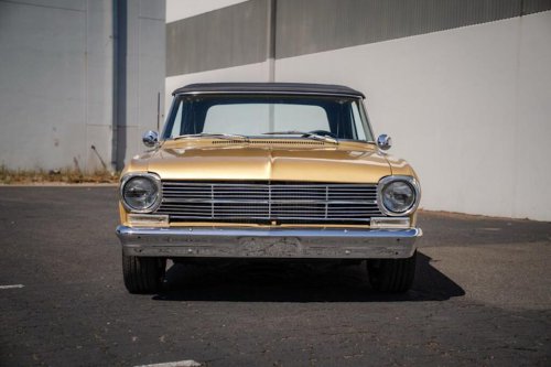 Restored 1962 Chevy II Nova Convertible Heads to Auction With Modern V8 Power