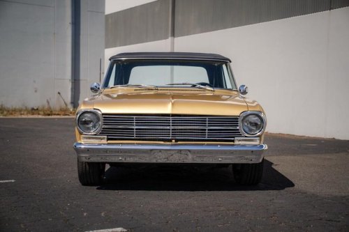 Chevy, Restored 1962 Chevy II Nova Convertible Heads to Auction With Modern V8 Power