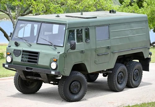 Volvo, 1975 Volvo C304 6x6 Military Truck Surfaces as Rugged Overlanding Icon