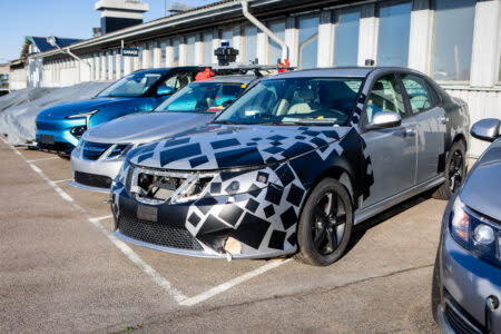 Saab, Seven Saab Prototypes Left Behind at the Factory Are Headed to Auction