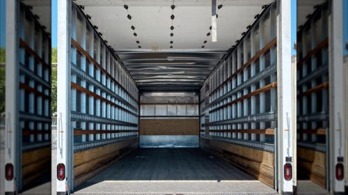 Drivers Call Cops After Being Fooled By A Sticker On The Back Of A Semi-Truck Trailer