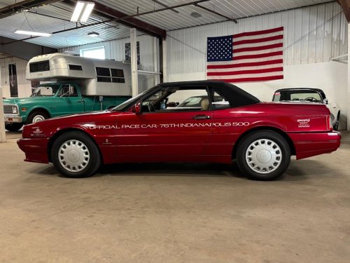 Final-Year 1993 Cadillac Allante Pace Car Edition Draws Collector Interest