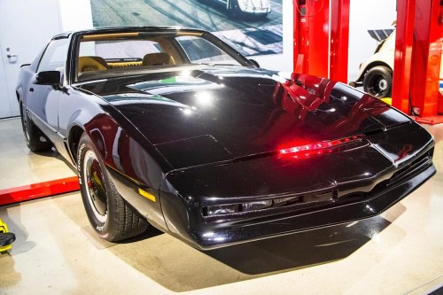 KITT from Knight Rider Got a Speeding Ticket, and the Car Has Not Moved in Years