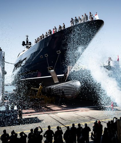 Turquoise Launches 250-Foot Hybrid Superyacht