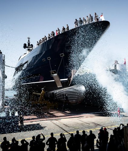 Turquoise Launches 250-Foot Hybrid Superyacht
