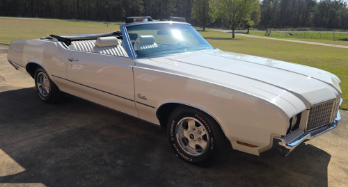 Oldsmobile, 1972 Oldsmobile Cutlass Convertible Heads to Auction With Longtime Ownership History