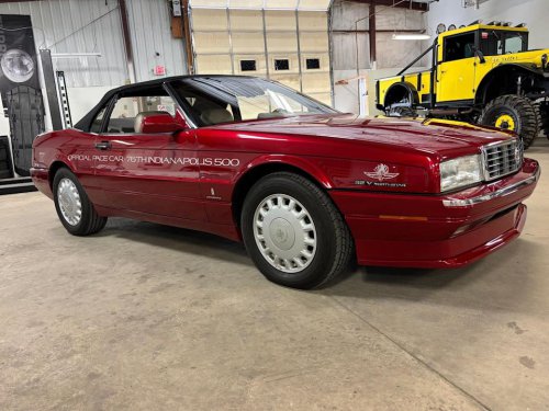 Final-Year 1993 Cadillac Allante Pace Car Edition Draws Collector Interest