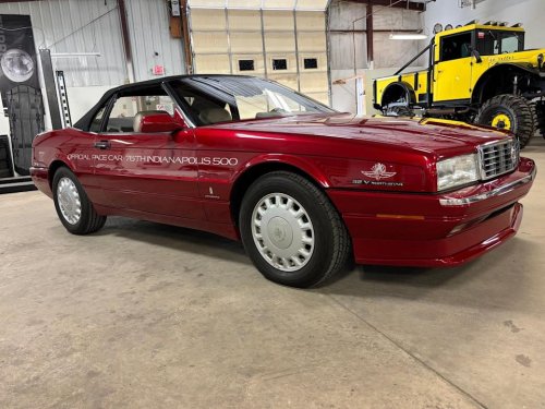 Final-Year 1993 Cadillac Allante Pace Car Edition Draws Collector Interest
