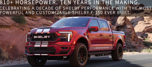 Shelby American Marks 10 Years of Performance Trucks With 810-HP Anniversary F-150
