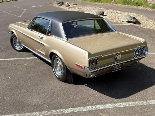 Ford, Ford Mustang, Ford Mustang GT, Ford GT, Rare 1968 Ford Mustang GT 390 Emerges With Special-Order Paint and One-of-Six Configuration
