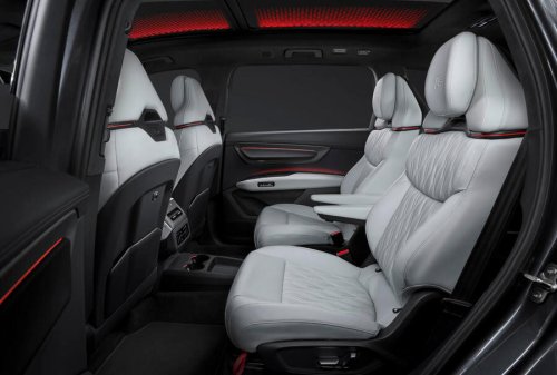 First images of Audi Q9 show plush interior ahead of July unveiling